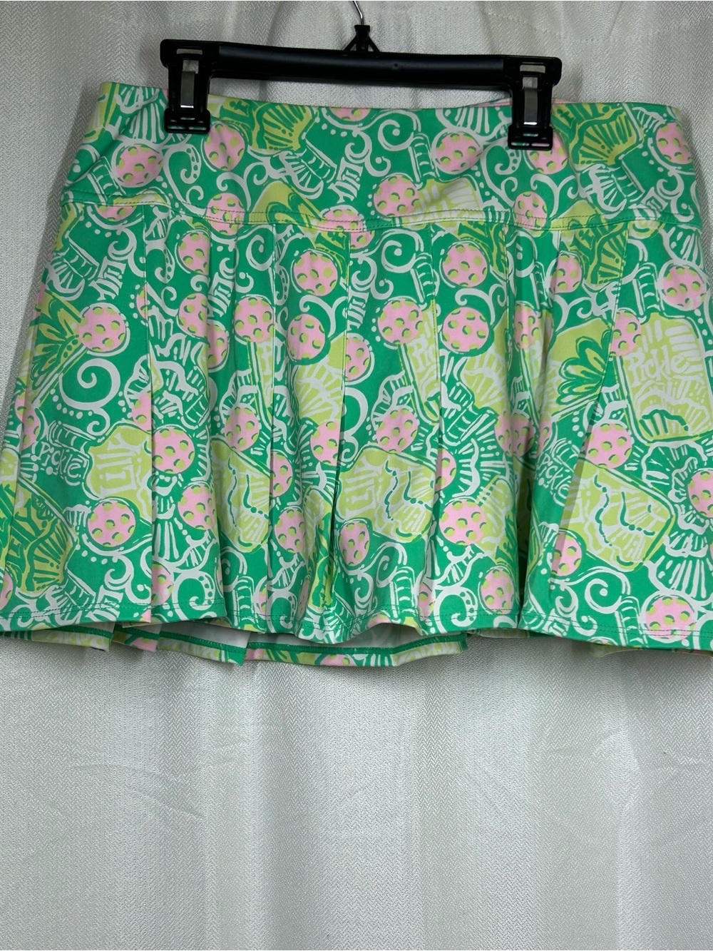 Lilly Pulitzer Annora Skort Spearmint In A Pickle Size Medium Pink Green